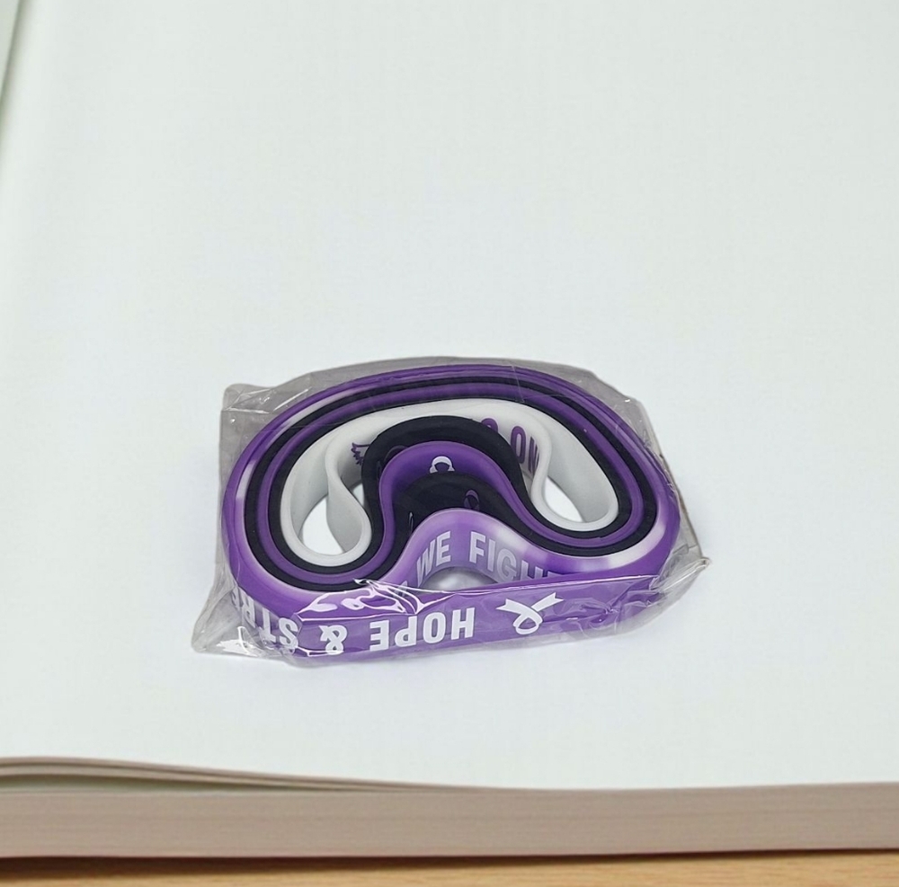 Domestic Violance Awareness Bracelets 5 Pack